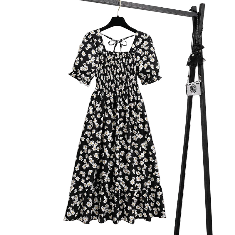 Pleated Chiffon Midi Dress, available in: https://nevazza.co.uk