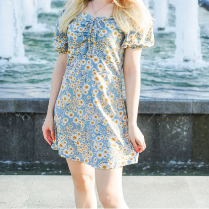 Chiffon Dress FloraMini, available in: https://nevazza.co.uk