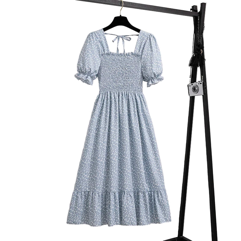 Pleated Chiffon Midi Dress, available in: https://nevazza.co.uk