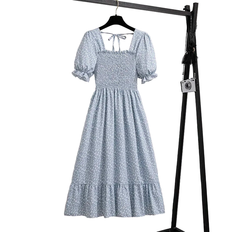 Pleated Chiffon Midi Dress, available in: https://nevazza.co.uk