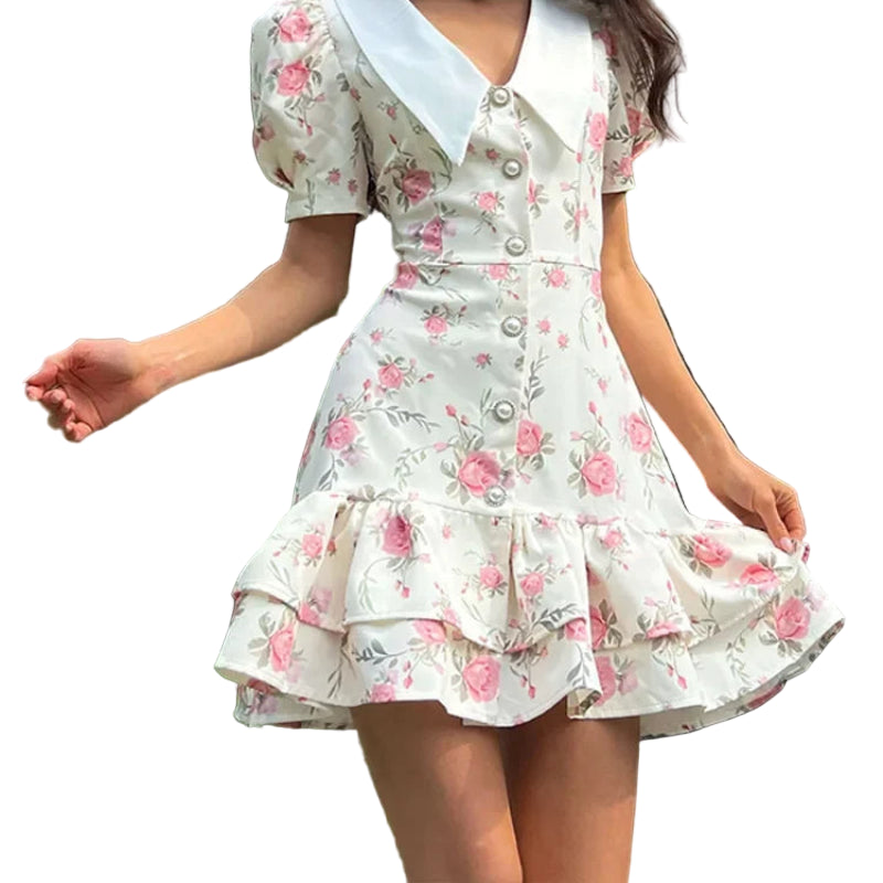 Lapel Dress in pink 01, available in: https://nevazza.co.uk