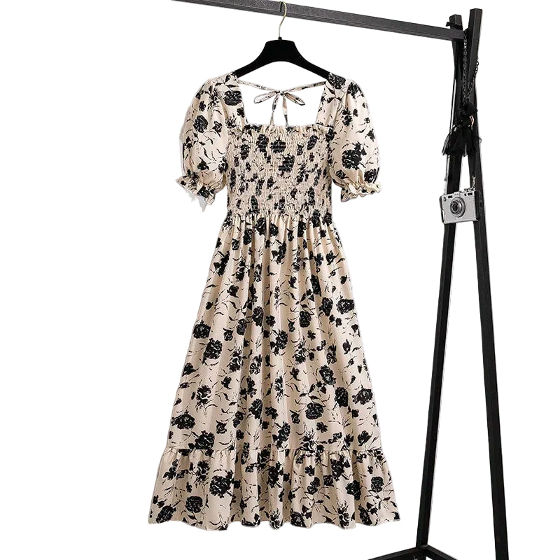 Pleated Chiffon Midi Dress, available in: https://nevazza.co.uk