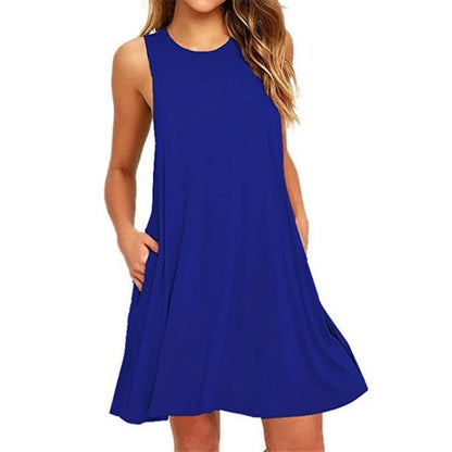 Pleated Tank Dress WaveLine, Available in: https://nevazza.co.uk/